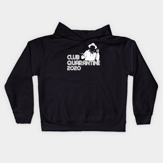 CLUB QUARANTINE Kids Hoodie by Amberstore